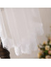White Lace Short Wedding Veil